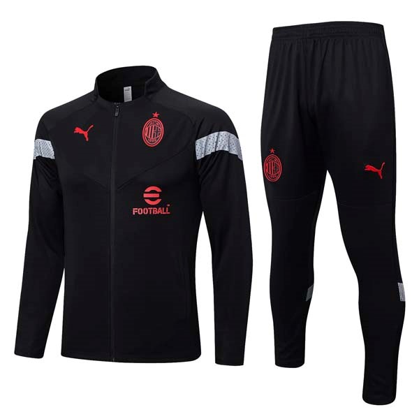 Chandal AC Milan 2022/23 Negro Rojo